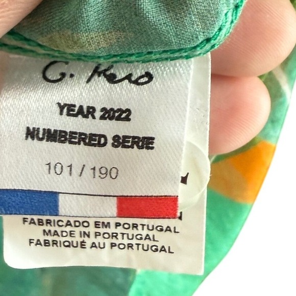 G.KERO Paris Silk‎ Blend Tunic Top Med 101/190 Limited Edition Jungle Horse Bird - Picture 7 of 10